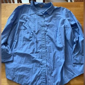 Woman within button up